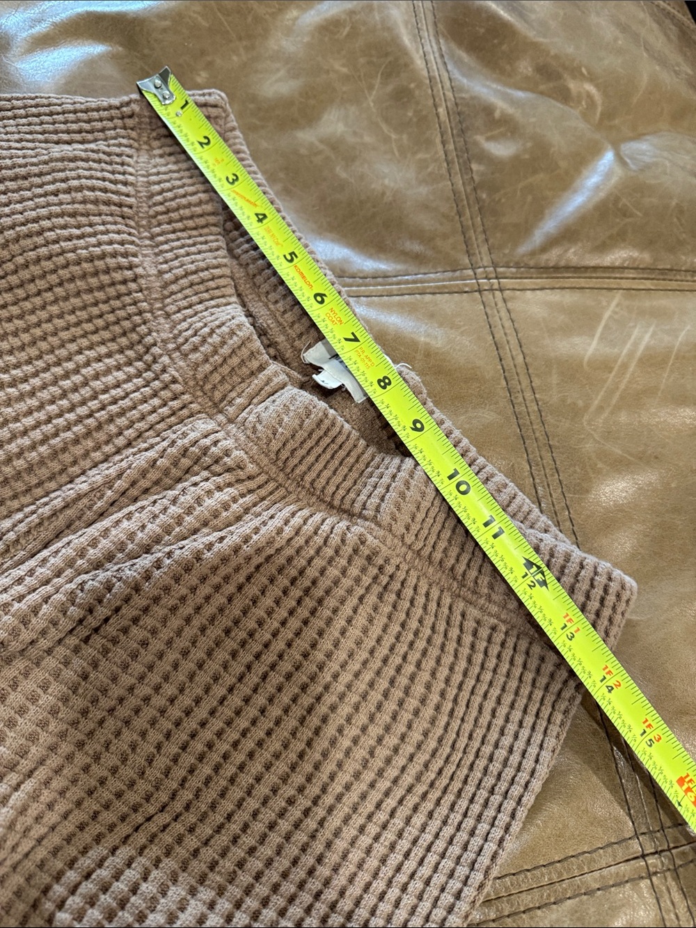 MATE the Label Waffle Joggers - Bark Medium - Organic Cotton - Picture 7 of 9